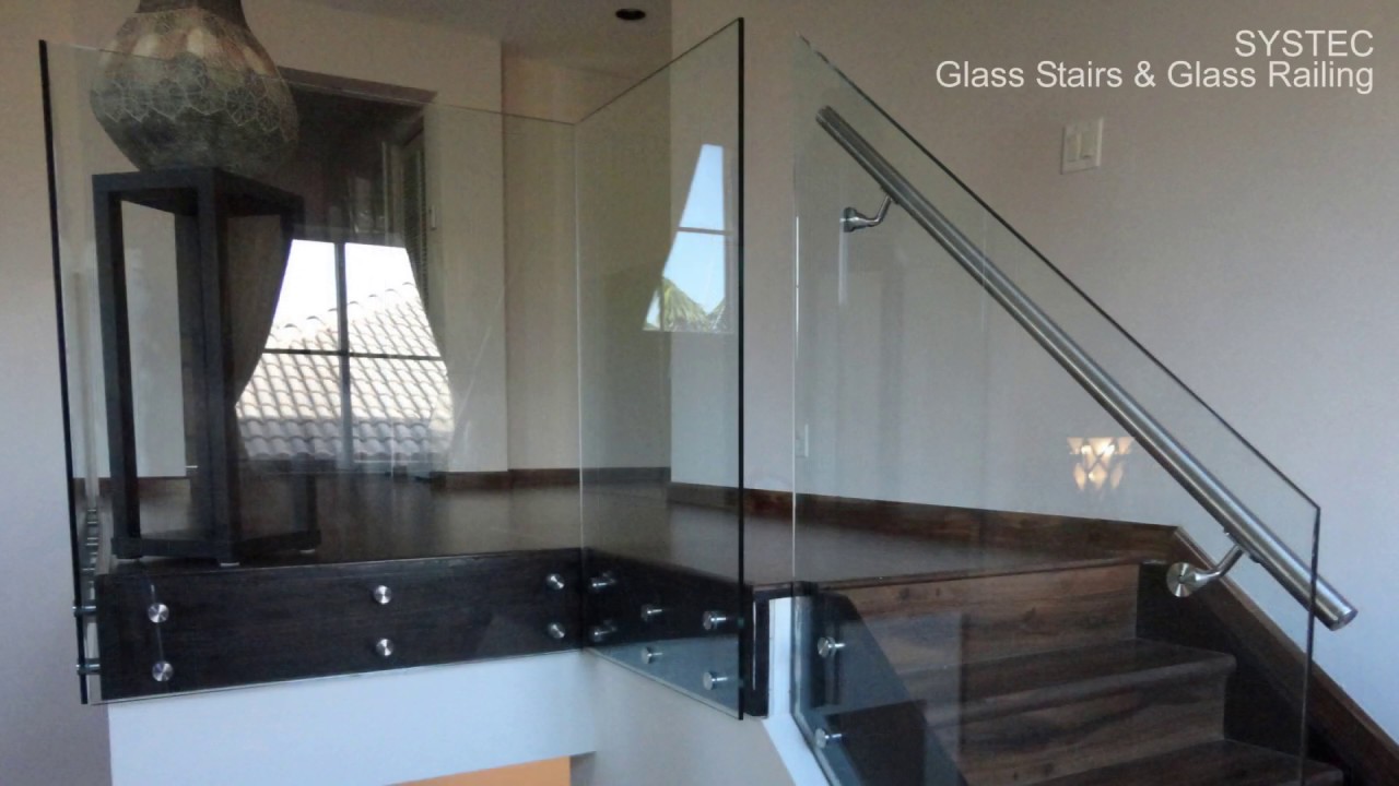 STAIRS and GLASS RAILING