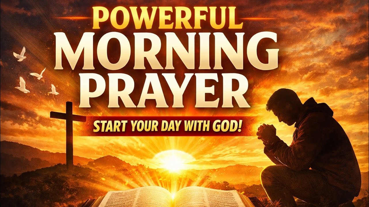 Morning Prayer Today | Start Your Day With God 🙏