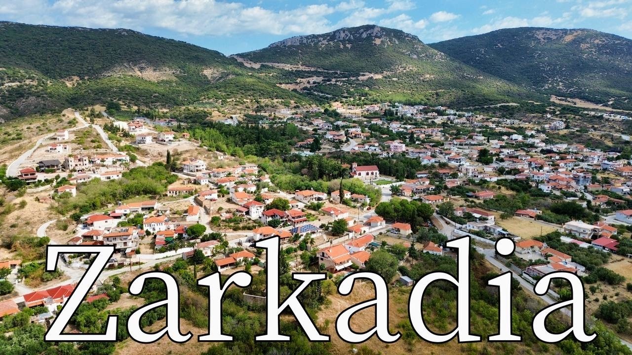 Zarkadia, Kavala, Greece - by drone [4K]. #greece