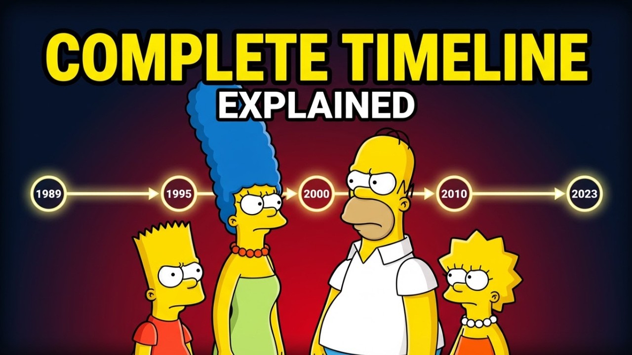 The Complete Timeline of The Simpsons to Fall Asleep to