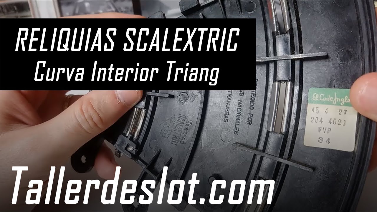 🔎 CURVA INTERIOR de TRIANG 【 Reliquias 】 SCALEXTRIC Años 60