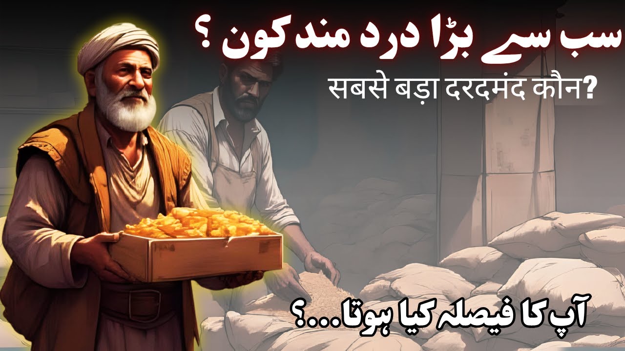 Dardmand Insan Kon? | सबसे बड़ा दरदमंद कौन? | Urdu Hindi Moral Stories