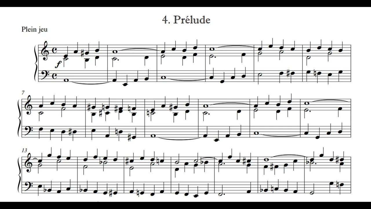 J.Lemmens - Prélude n.4- École d’Orgue (1862)