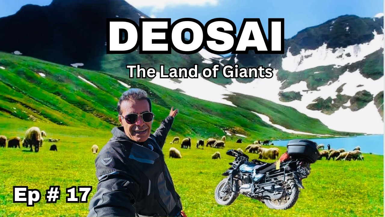 Saved by Seconds, Fell Once & Rode Alone, Skardu to Deosai | Ep 17 | Ride with Kifayat