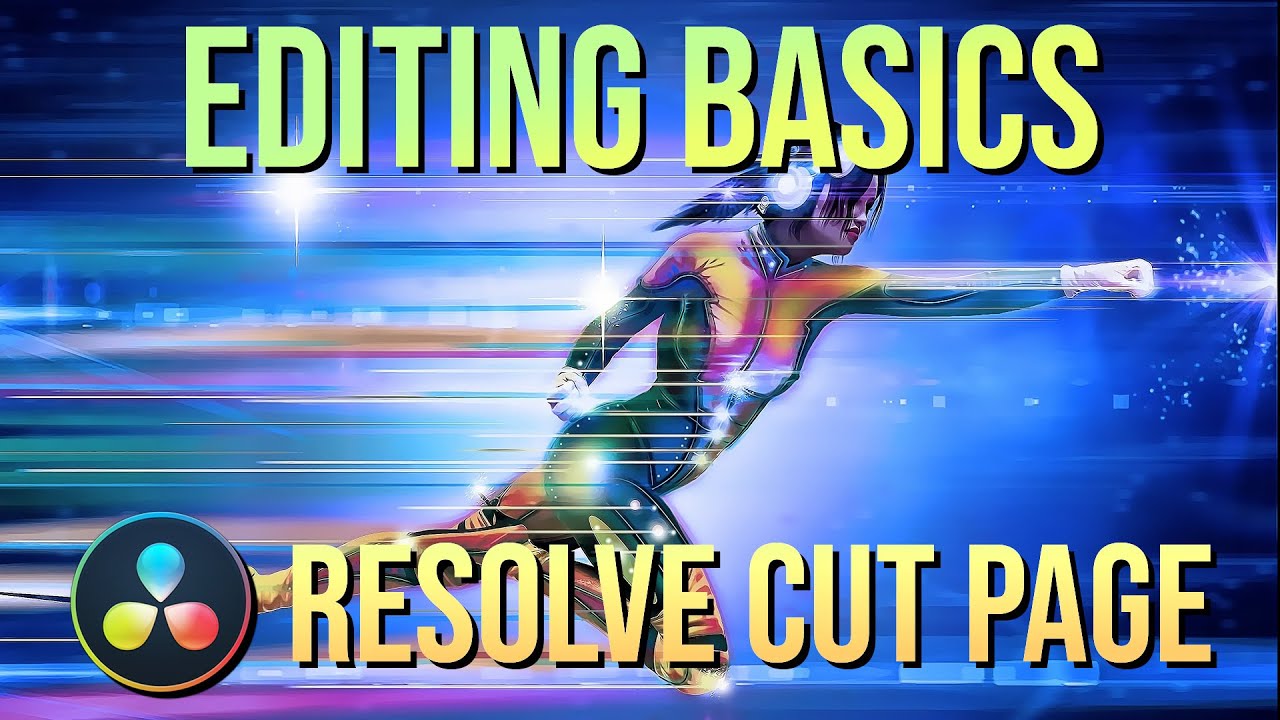 Walkthrough of Cut Page Editing Workflow for Beginners in Resolve 17.2