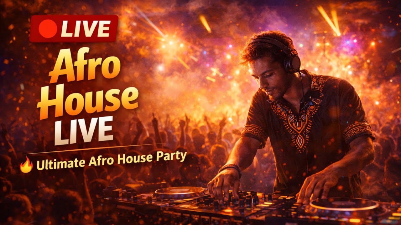 Afro House LIVE | Deep Night Afro House Mix