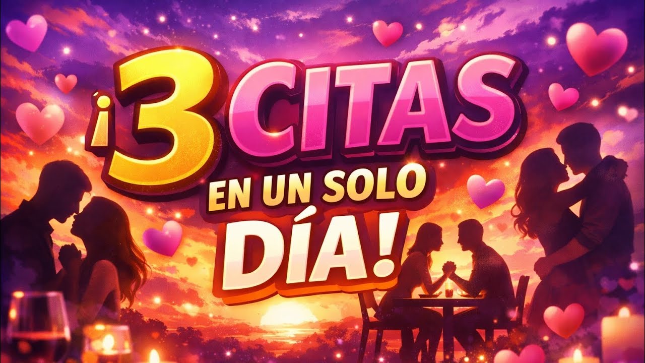 ¡3 CITAS EN UN SOLO DÍA! 💘 BRAWL STAR LLAMAS 🔥 FLECHAZ 💘Y ROSAS 🌹 