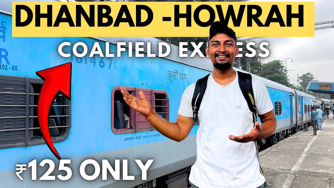 *राजधानी गैंग ने किया ओवरटेक पे ओवरटेक* | COALFIELD EXPRESS TRAIN JOURNEY | INDIAN RAILWAYS |
