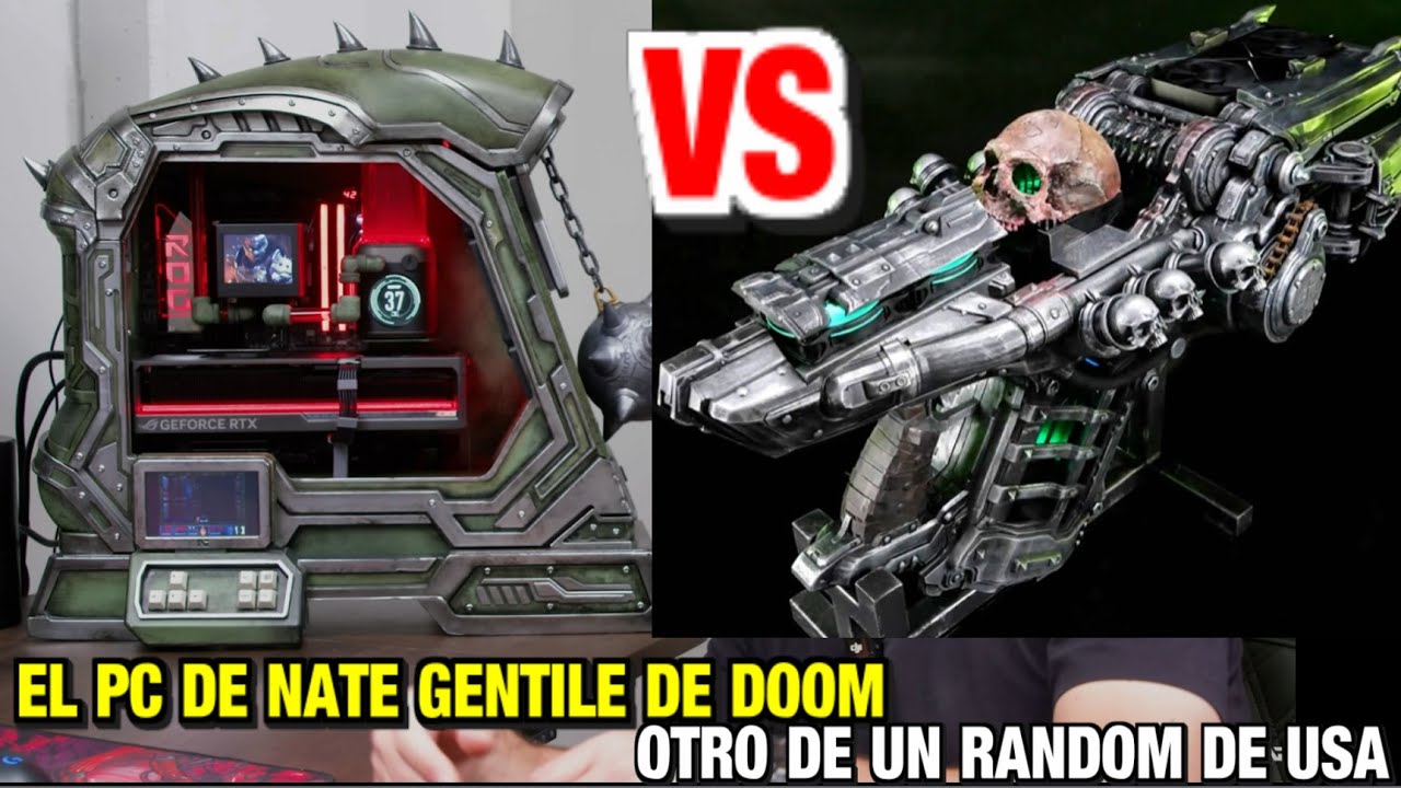 &iexcl;EL PC DE NATE GENTILE DE DOOM COMPARADO CON UNO DE ESTADOS UNIDOS! - Sasel