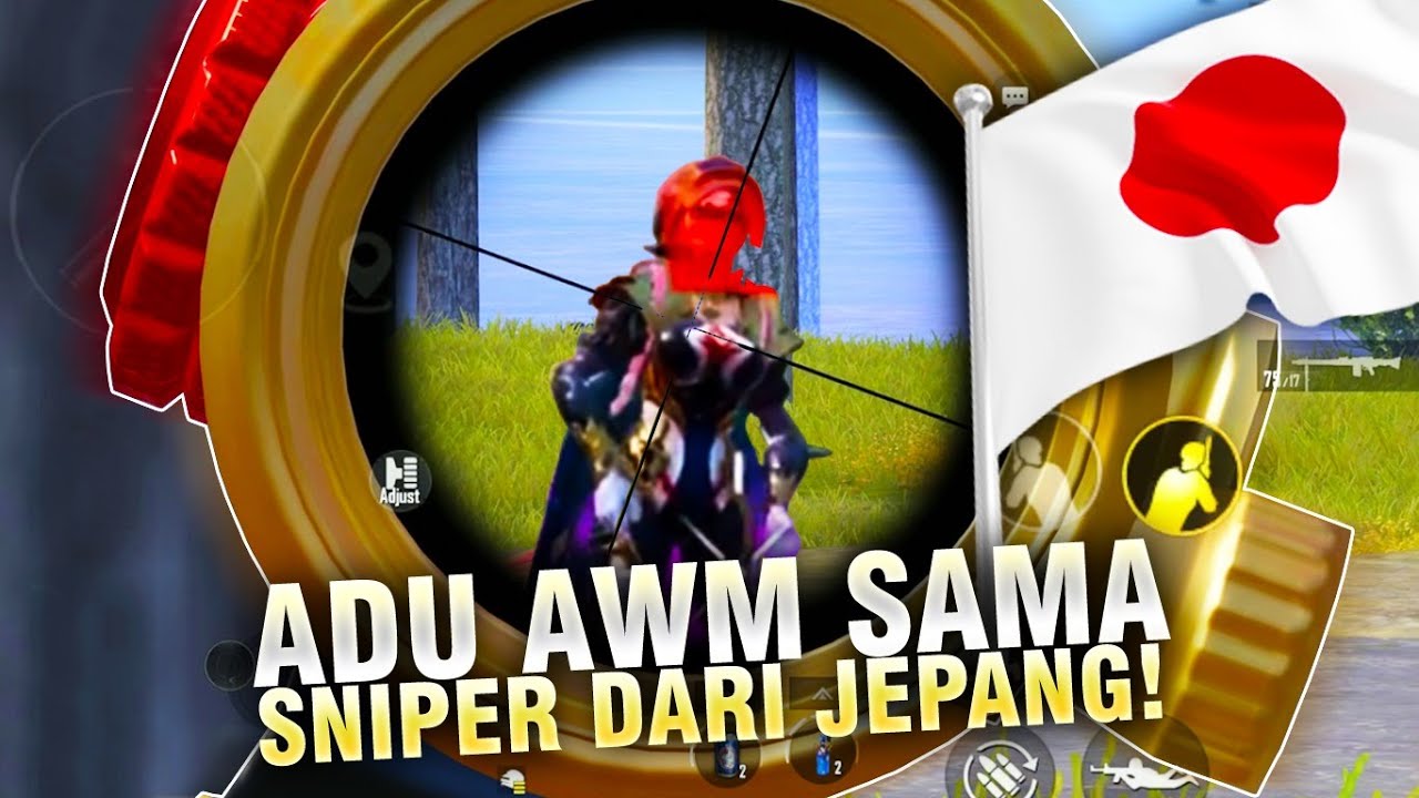 INI DIA SNIPER AWM DARI JEPANG! AIM NYA LUAR BIASA! - PUBG MOBILE