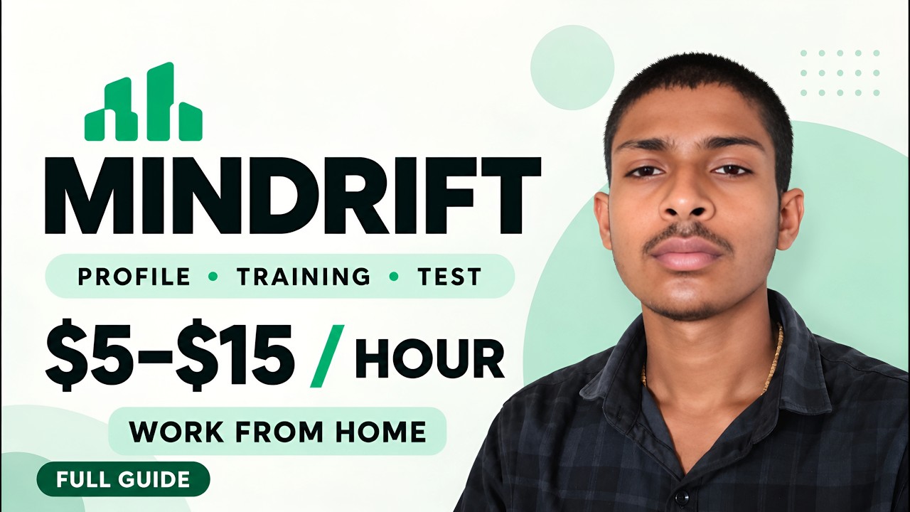 Mindrift Full Guide | Profile Setup, Training & Test | $5-$15/Hour Explained
