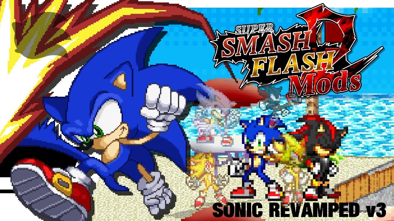 SSF2 Mods Showcase: Sonic the Hedgehog Revamped v3!