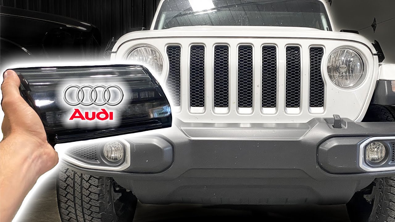 Adding AUDI sequential turn signals to a JEEP JL!