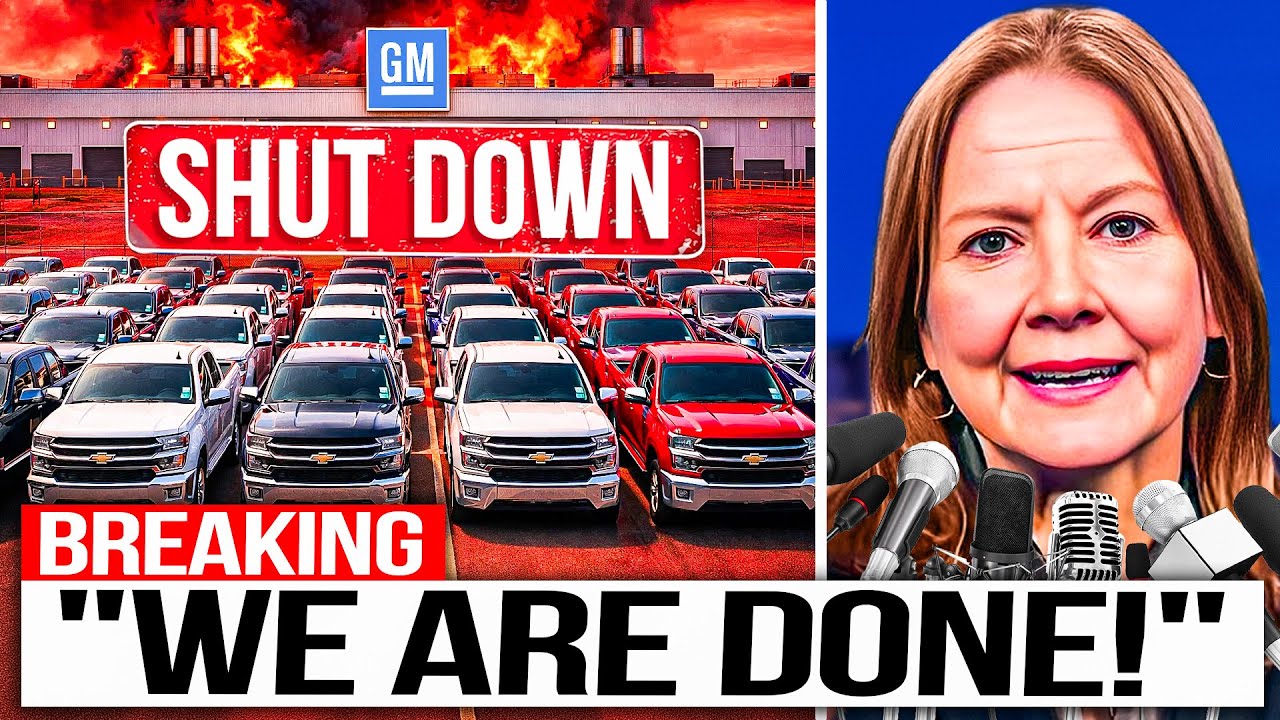 GM Just SHUT DOWN Production &mdash; 900,000 Unsold Trucks ROTTING on Dealer Lots