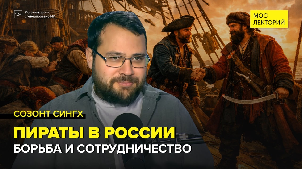 Пираты в истории России | Созонт Сингх Лекция 2026 | Мослекторий