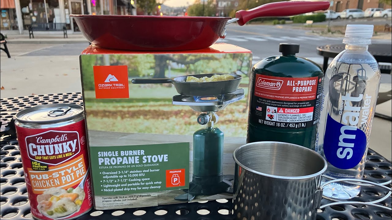 OZARK TRAIL SINGLE BURNER PROPANE STOVE | Best Stove For Emergencies, Camping, Picnics & Outdoors