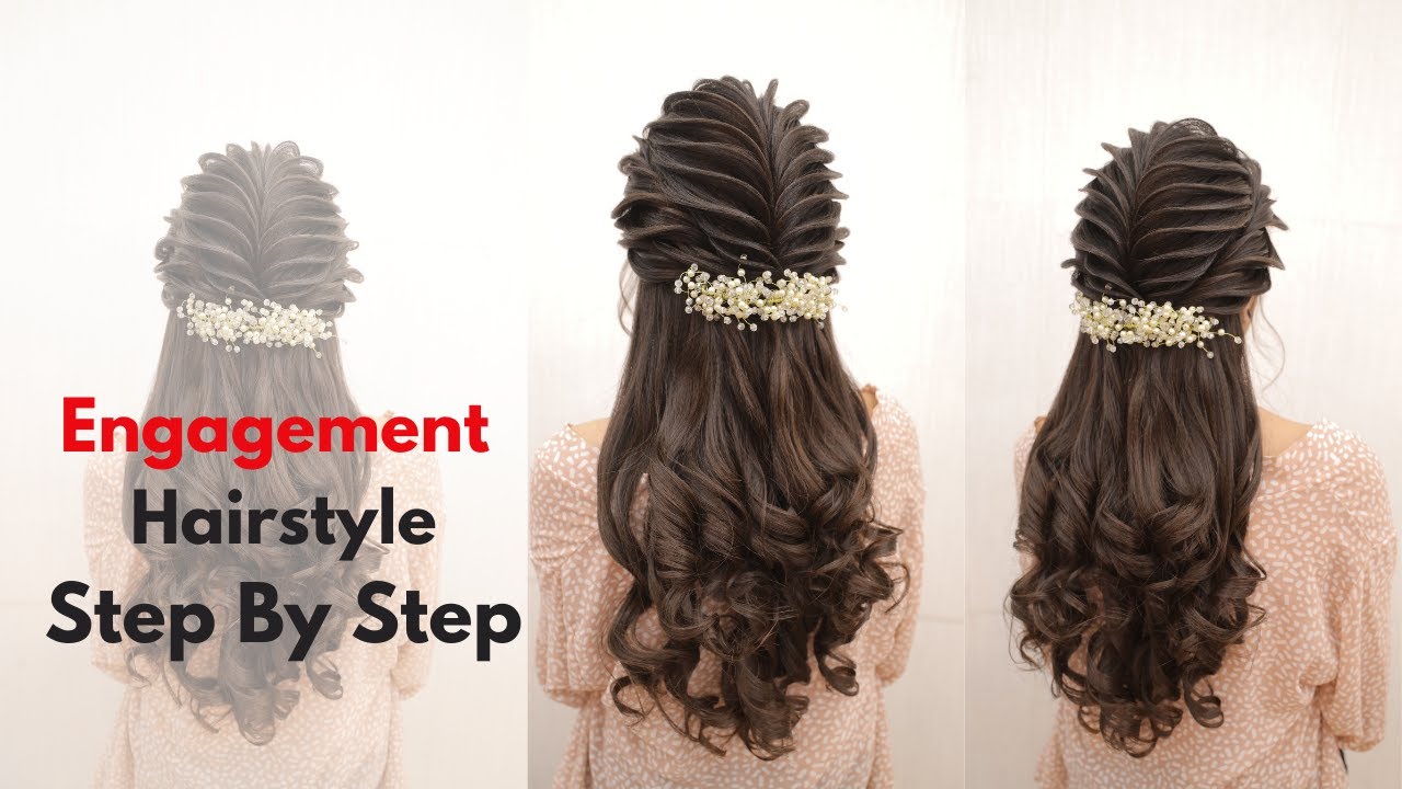 Engagement Curls Hairstyle By Pylptel Hairstylist