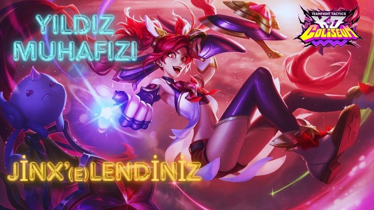 JİNX'(E)LENDİNİZ! YILDIZ MUHAFIZI KOMPU | TFT SET 15 | LUCKYFLASH TFT