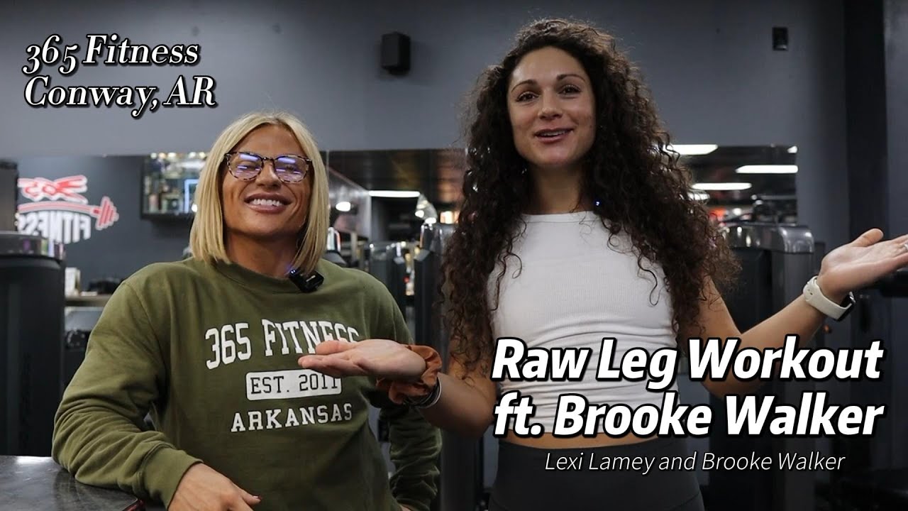 Raw Leg Workout ft. Coach Brooke Walker!