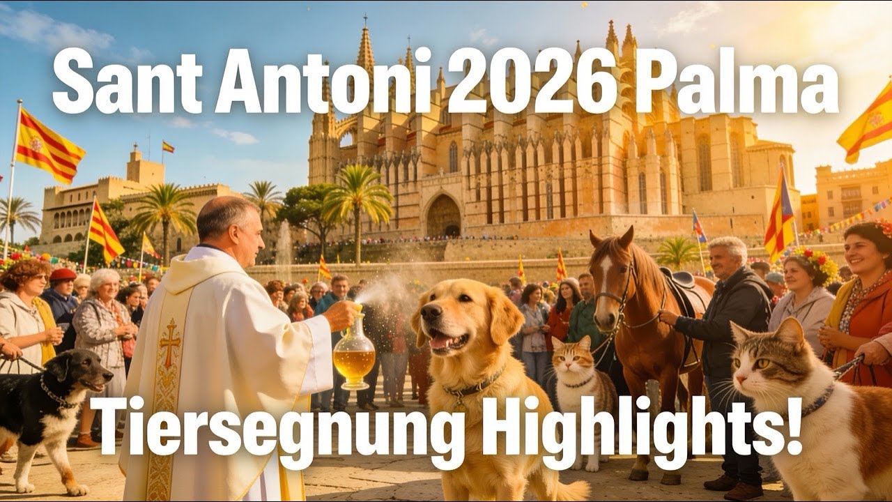 Sant Antoni Palma live: Hunde, Pferde & mallorquinischer Segen!