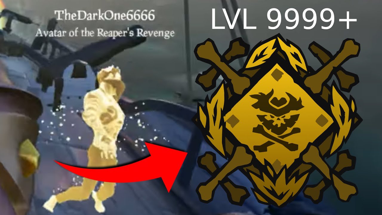 The most pathetic lvl 10k player in hourglass Sea of Thieves