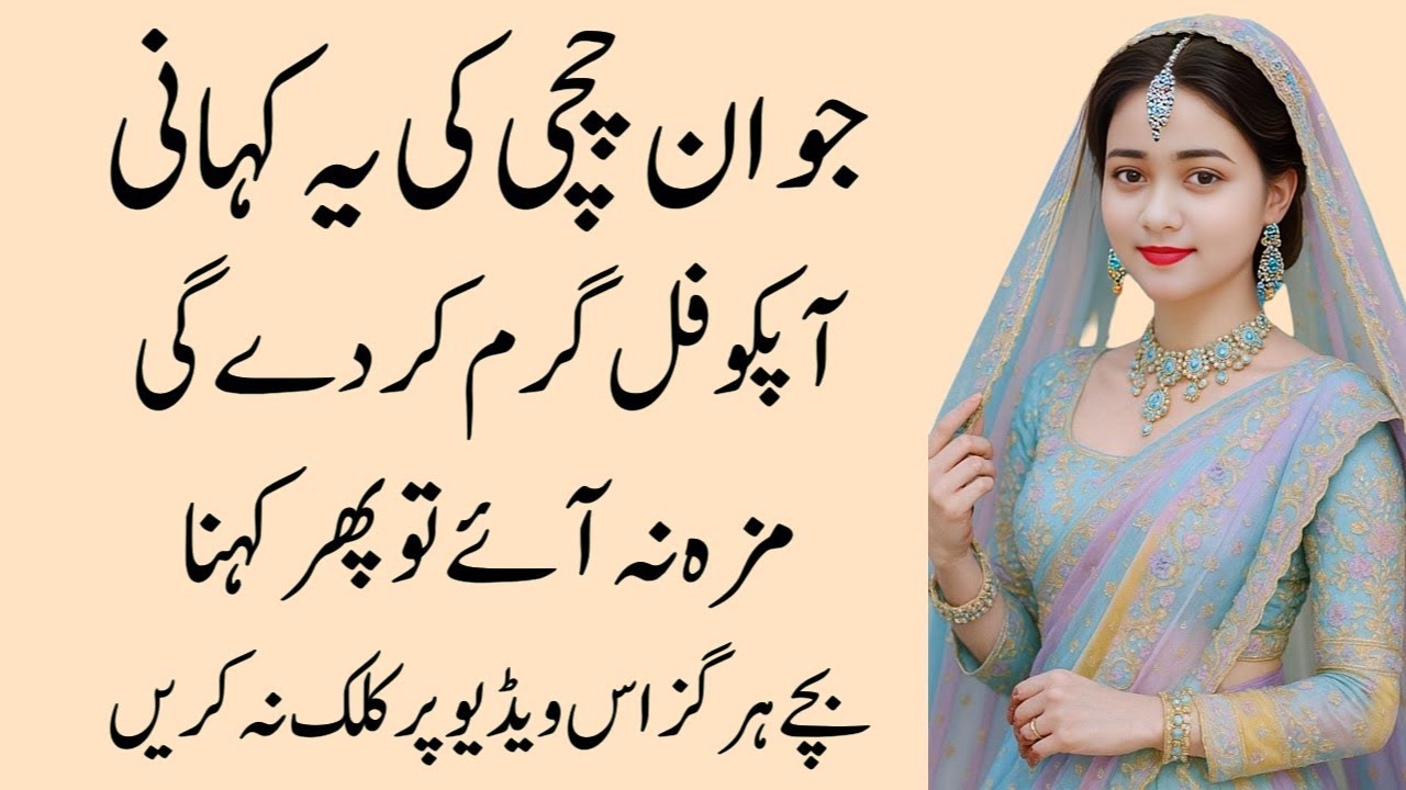 Chachi ki Sachi Kahani | An Emotional Heart Touching Story | Moral Story in Urdu | Saira Urdu Story