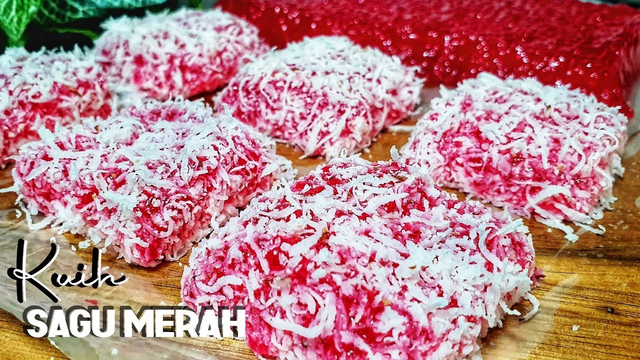 ✨ Kuih Sagu Merah Tradisional | Tips Jernih dan Tanpa Acuan! ✨