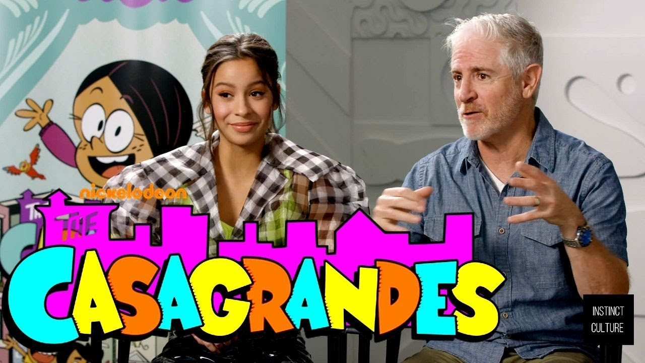 Nickelodeon's The Casagrandes Cast Interviews w/ Izabella Alvarez & Carlos Alazraqui