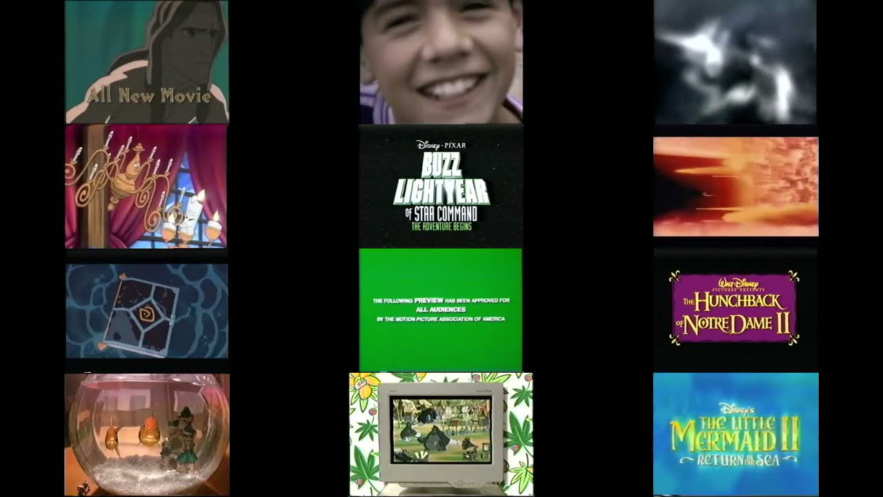 Multiple US Disney VHS Openings in ONE VIDEO!!!!