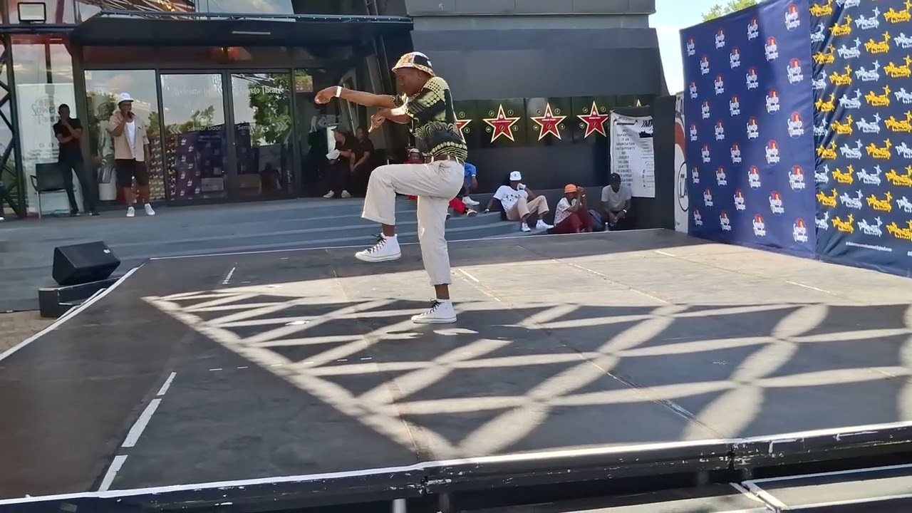 Michael Mabentsela aka #Spapantsula @ the Dlala Mapantsula Festival