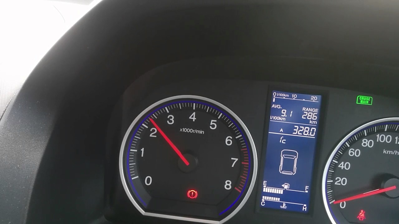 Honda CR-V revs fluctuate at high rpm