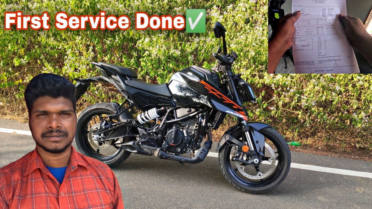 Duke 250 Gen 3 First Service Cost💸1800 | Tamil | Bala💕
