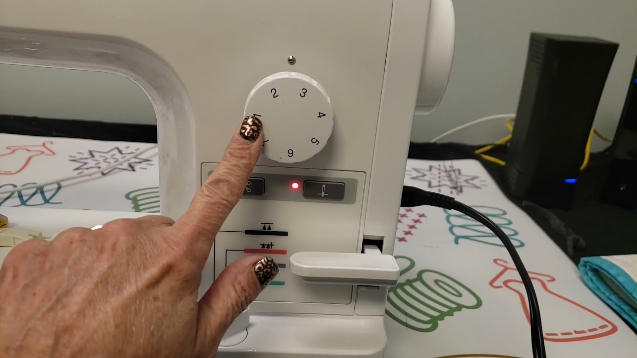 Brother PQ1500SL Sewing Machine Set Up and Lesson
