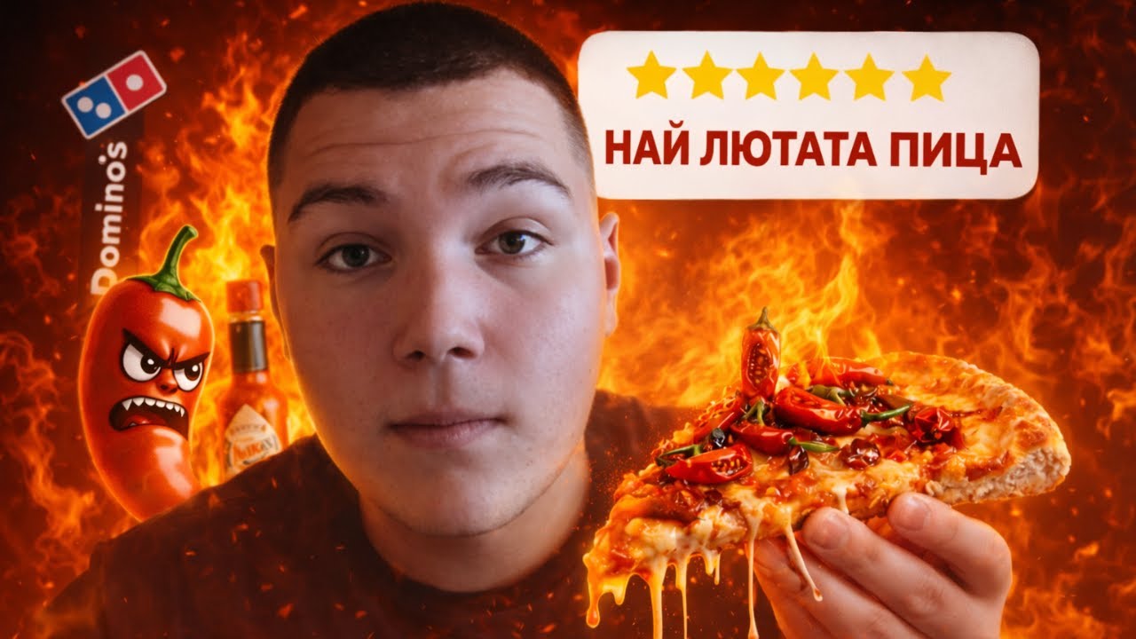 ОПИТАХ НАЙ - ЛЮТАТА ПИЦА!