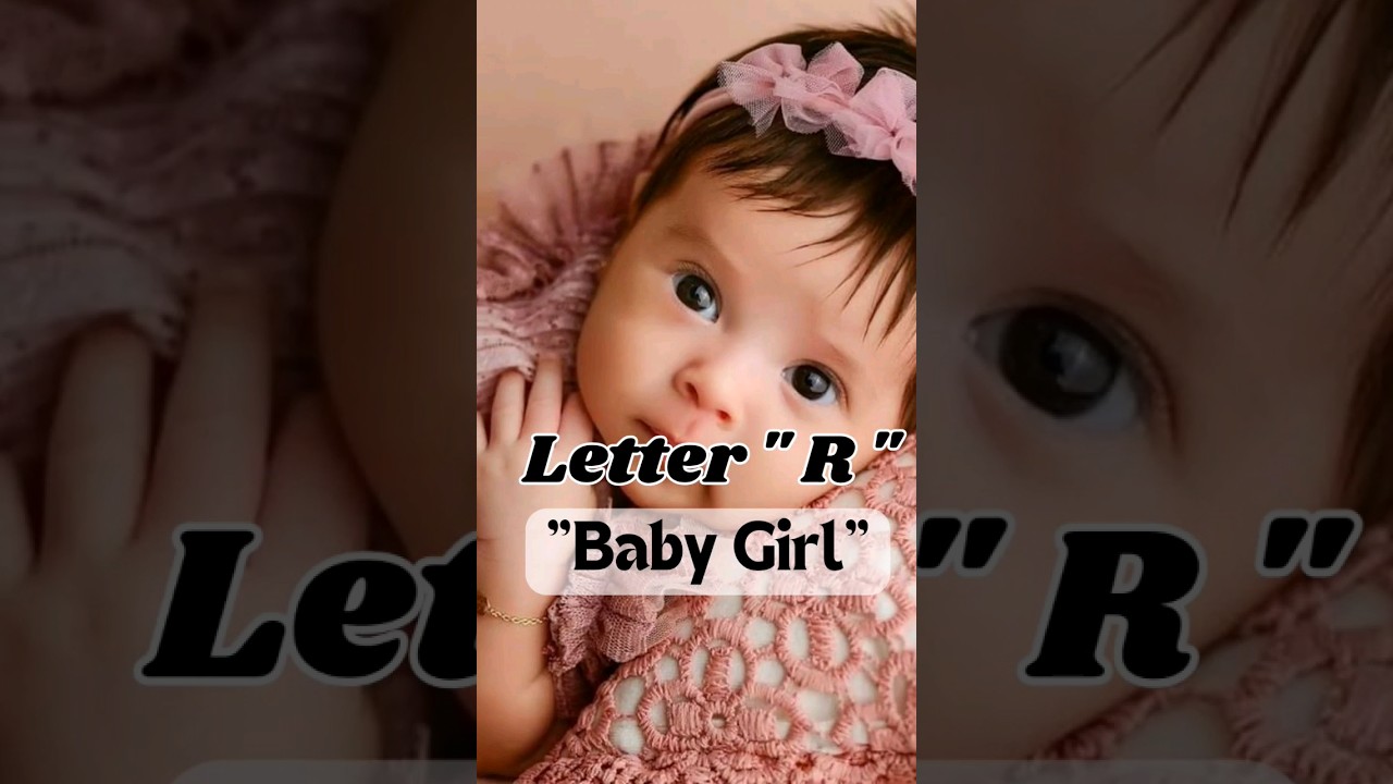 Modern Arabic Baby Girl Double Names Letter 