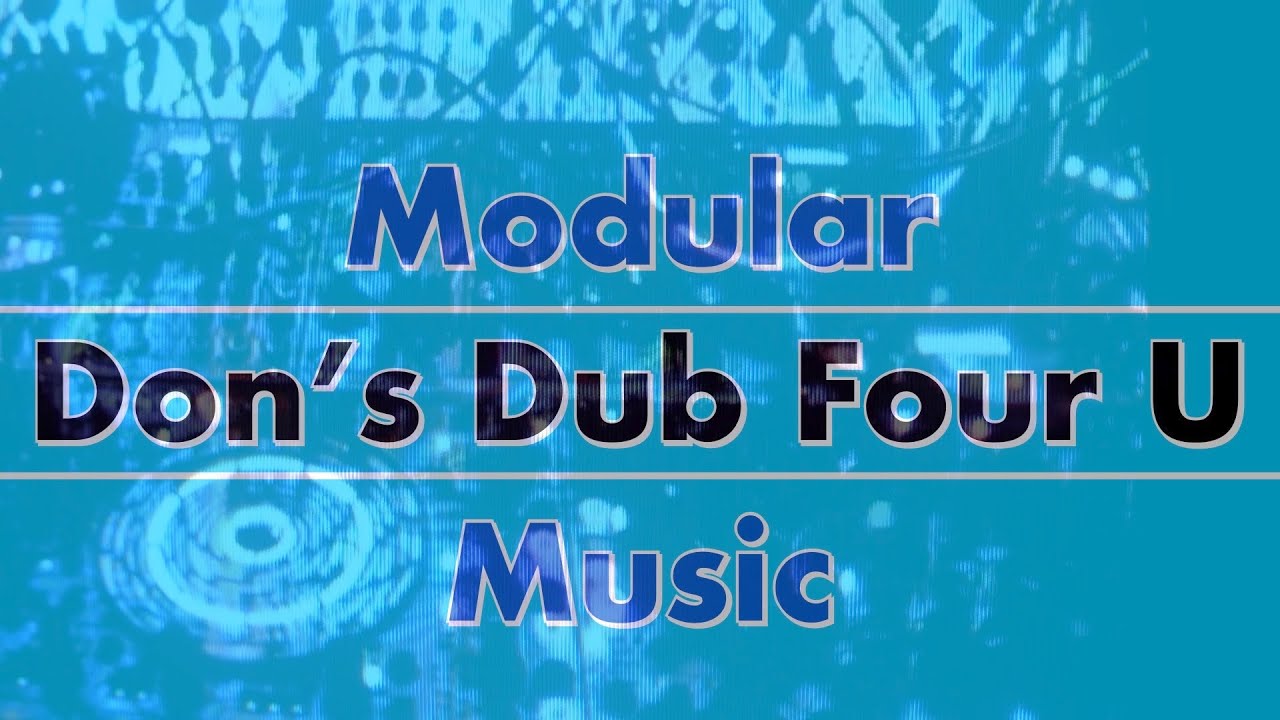 Modular Synth Music: Buchla, Erogenous Tones STRUCTURE video synth, MachineDrum UW, Metasonix