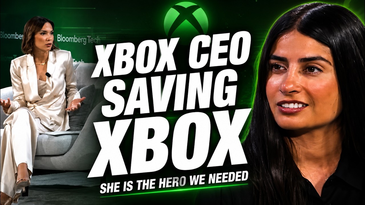 Xbox CEO Asha Sharma Speaks Out | Full Bloomberg Interview