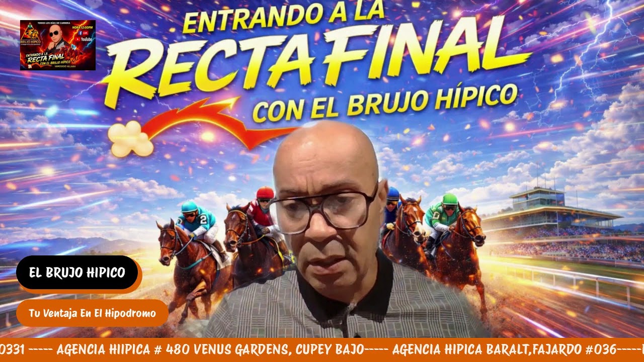 El Brujo Hipico, Entrando A La Recta Final 21 Febrero 2026