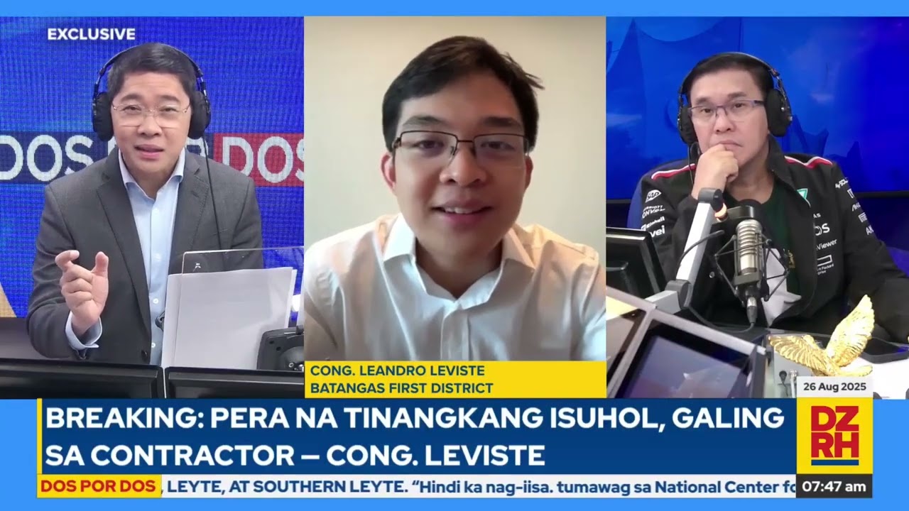 P3.1m na tinangkang isuhol kay Cong. Leviste galing sa isang contractor