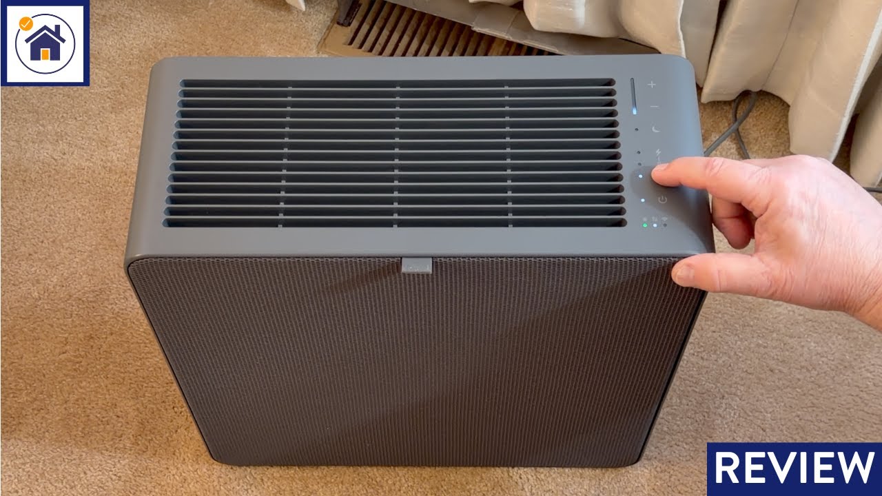 Обзор портативного очистителя воздуха Airthings Renew PM2.5 и инструкция по замене HEPA-фильтра 1...