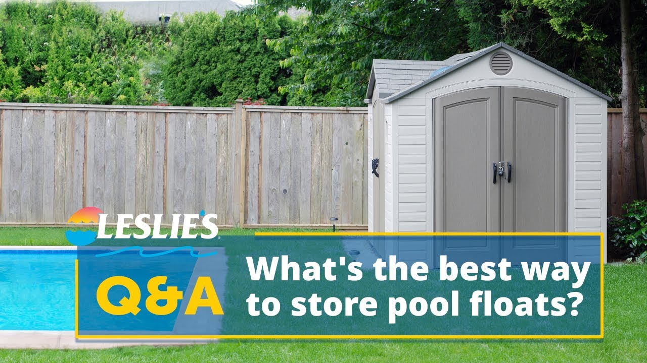 Q&A: What's the Best Way to Store Pool Floats? | Leslie's