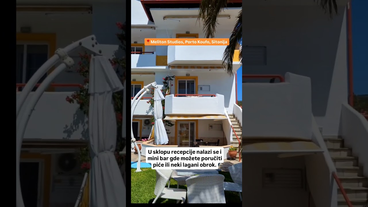 Sme&scaron;taj sa sopstvenom plažom Meliton Studios, Porto Koufo - Sitonija
