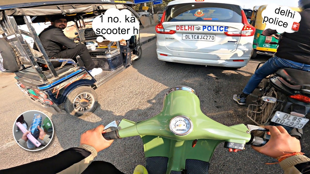 Priya Scooter Ko Lekr Karolbagh Gaye Bullet Ka Smaan Lene 😎 | Bullet 350 Short Mudguard | @b4bullet 