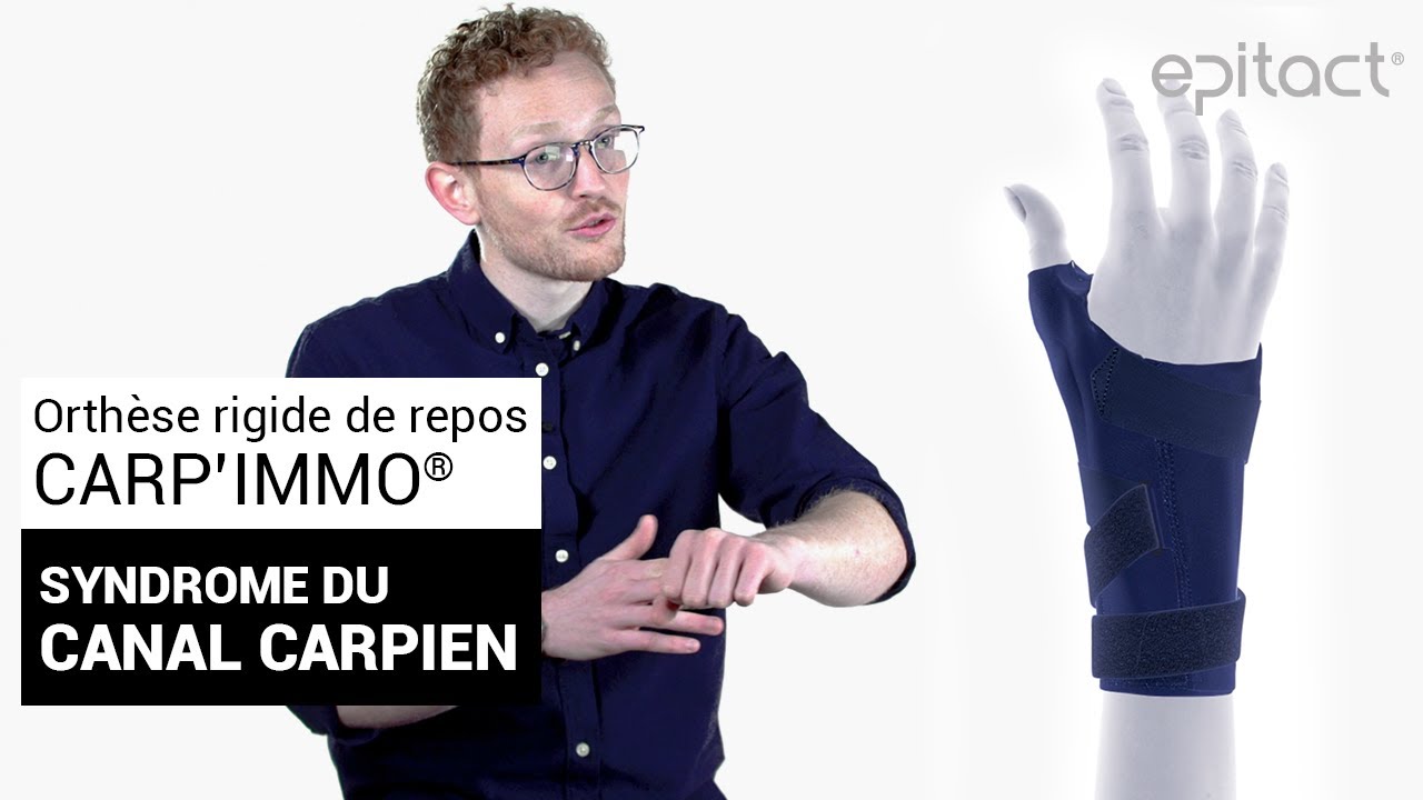 CARP'IMMO | Orthèse Canal Carpien Nuit – EPITACT