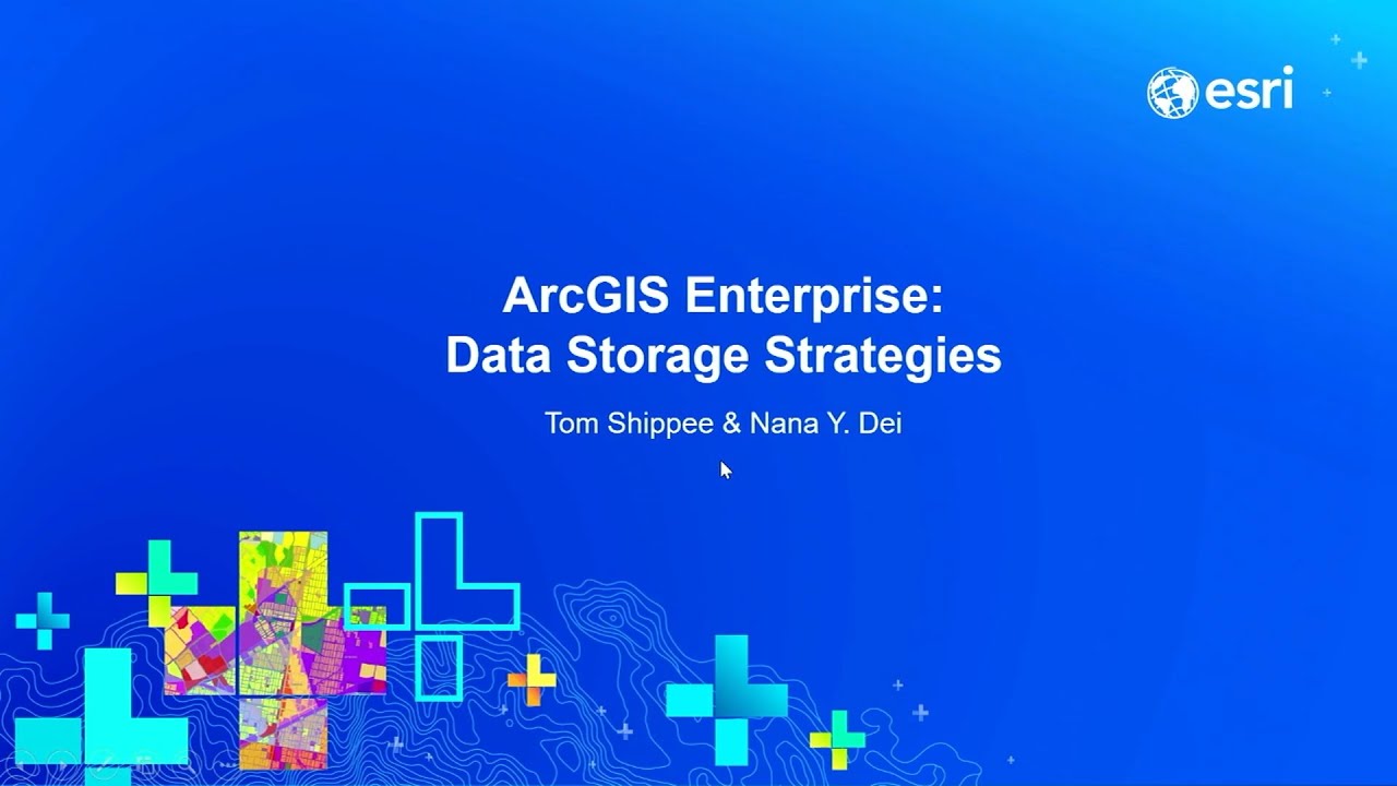 ArcGIS Enterprise: Data Storage Strategies