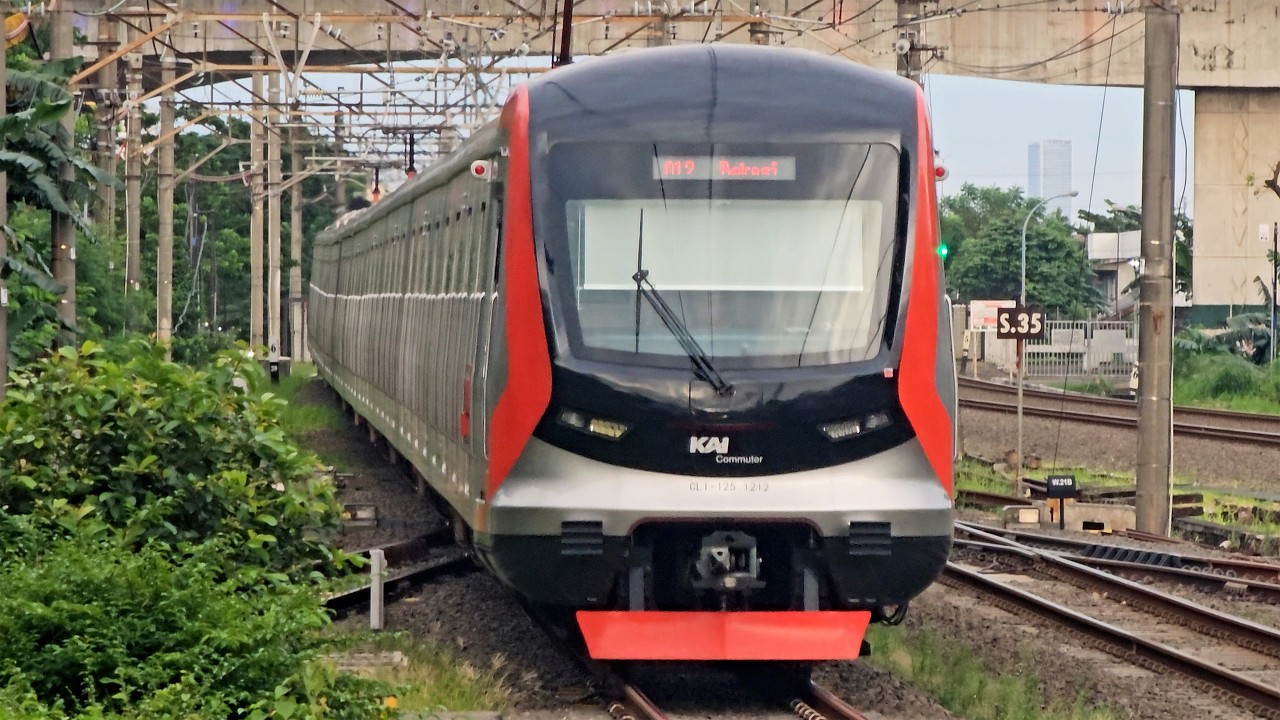 [4K] Stasiun Cakung: Kompilasi Kereta JR 205, CLI-125, TM 6000, CC 206 | KRL Commuter Line (3/4)