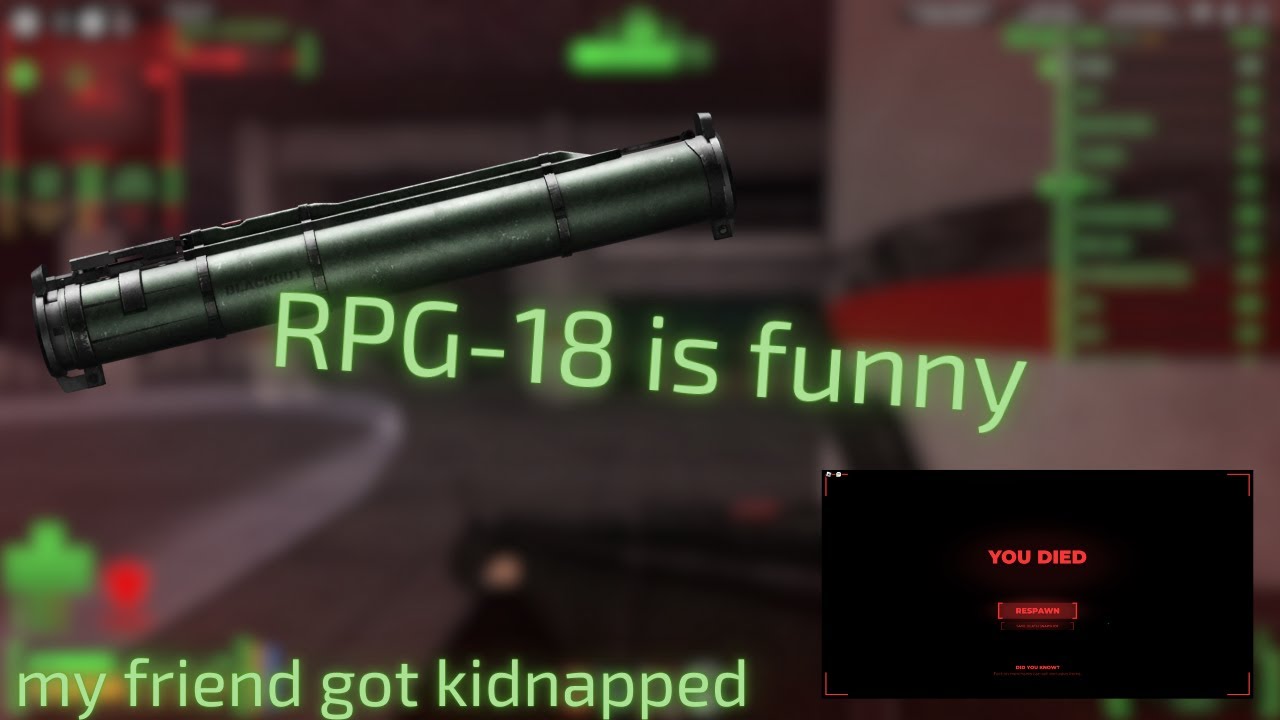 RPG-18 is funny | Blackout: Revival