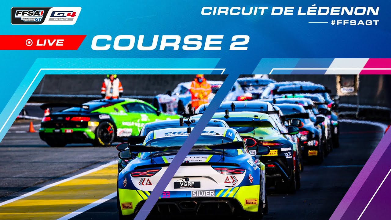 Championnat de France FFSA GT – Lédenon GT Series – Course 2