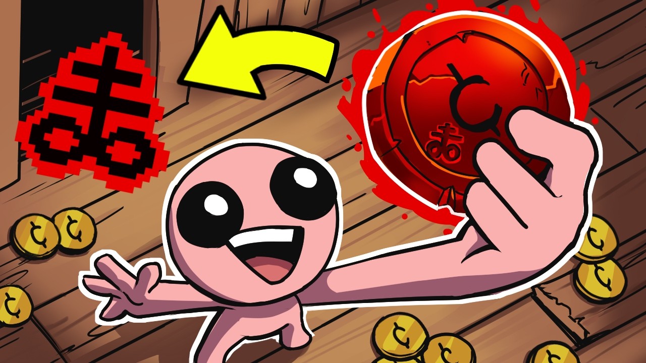 Isaac, But Pickups Drop Any Item (its insane)