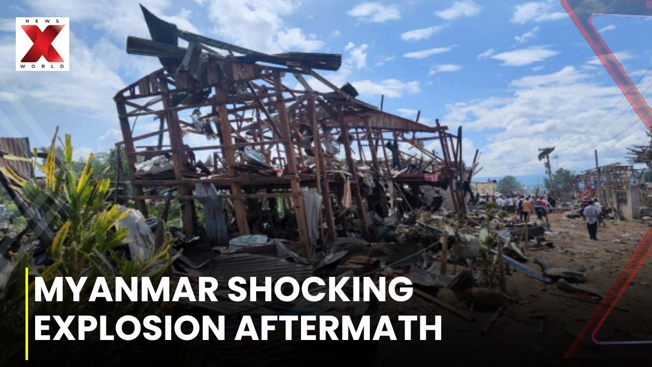 The Myanmar Blast : What Left A Village Destroyed? | NewsX World